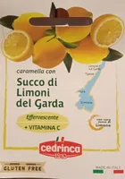 Caramelle con succo di limone del garda