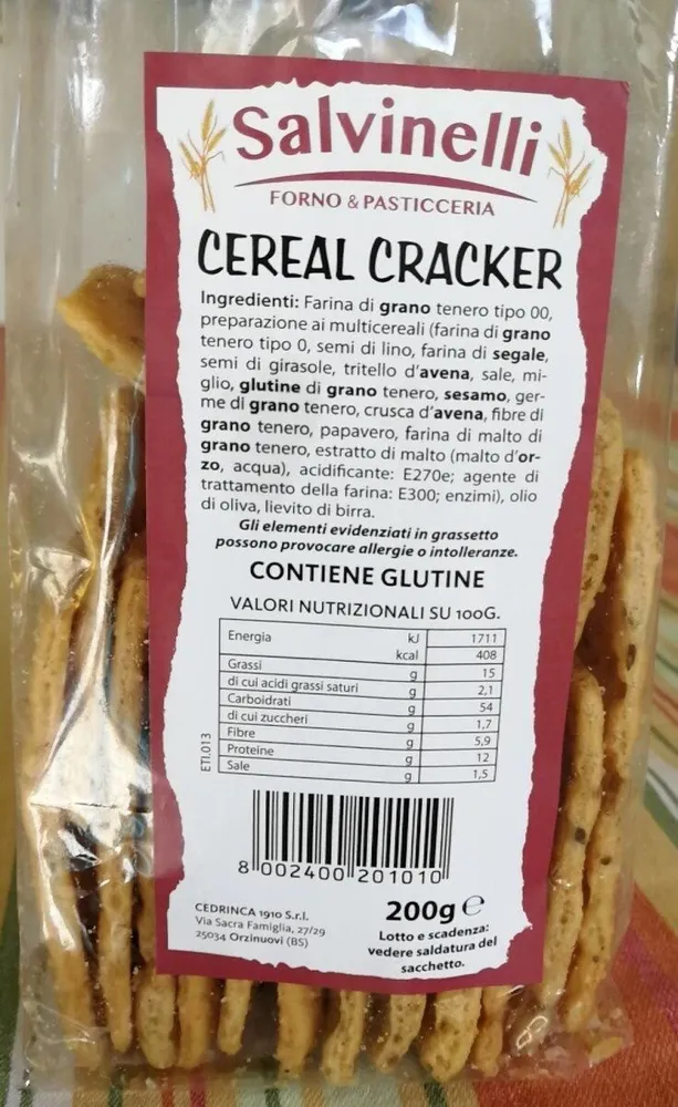 Cereali cracker