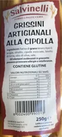 Grissini artigianali alla cipolla