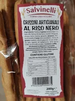Grissini artigianali al riso nero