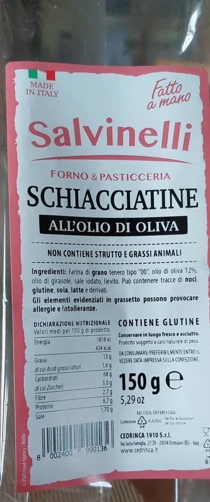 Schiacciatine