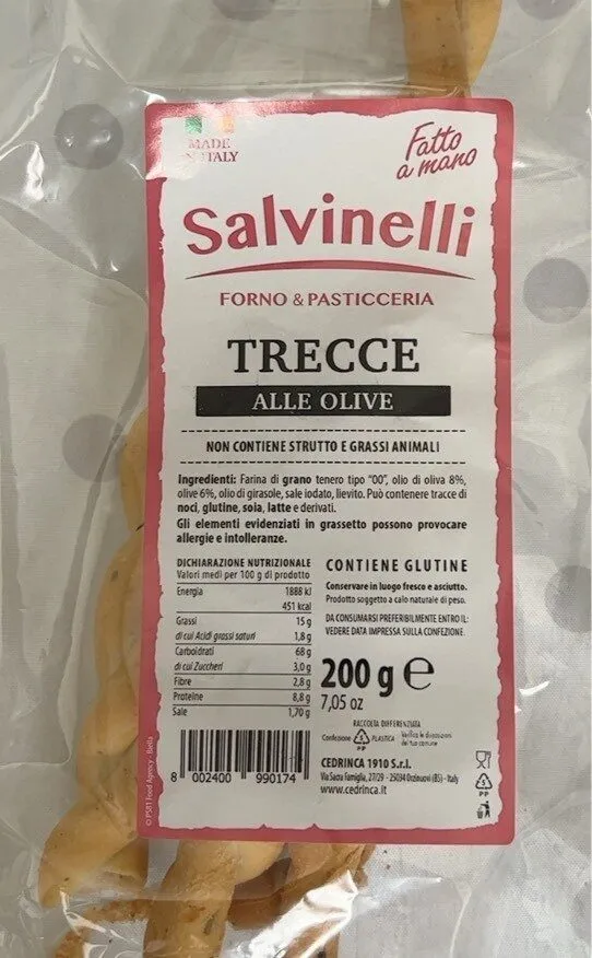 Trecce alle olive