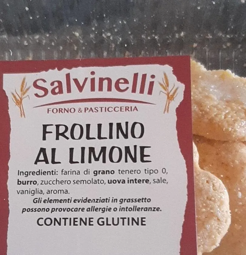 Salvinelli - frollino al limone
