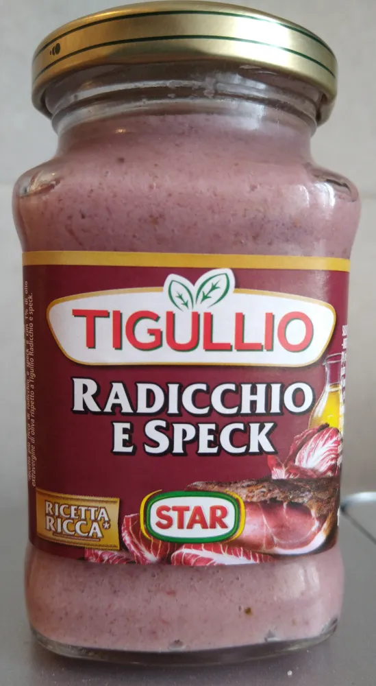 Tigullio gran pesto Radicchio e speck