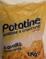 Patatine prefritte e surgelate