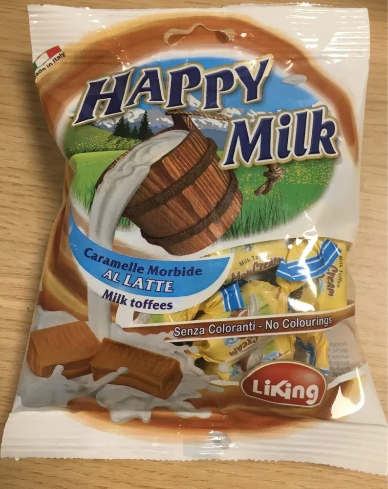 Caramelle Happy Milk Buste