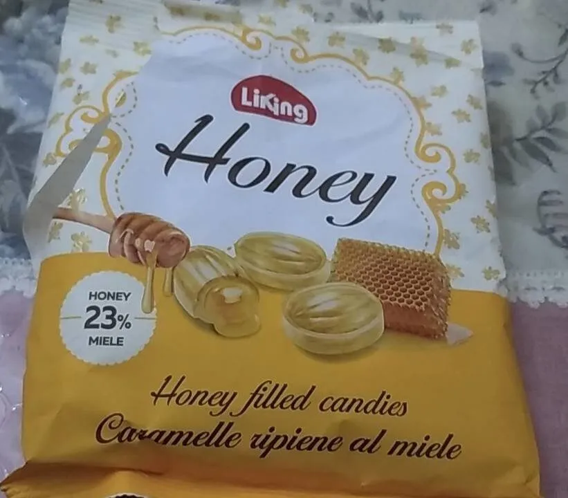 Honey filled candies