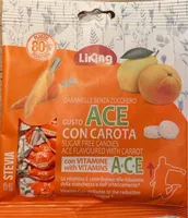 Caramelle senza zucchero gusto ACE CON CAROTA