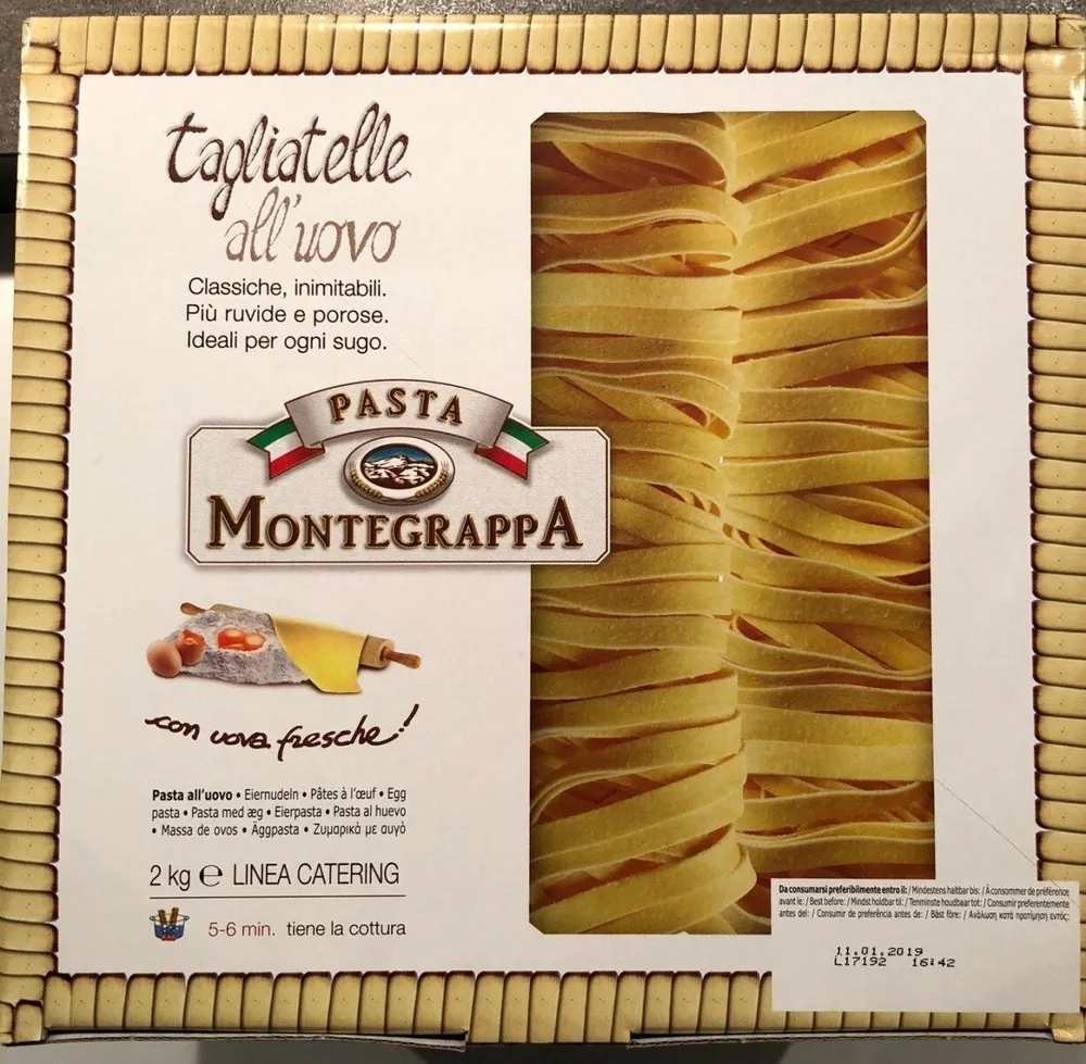 Tagliatelle all'uovo
