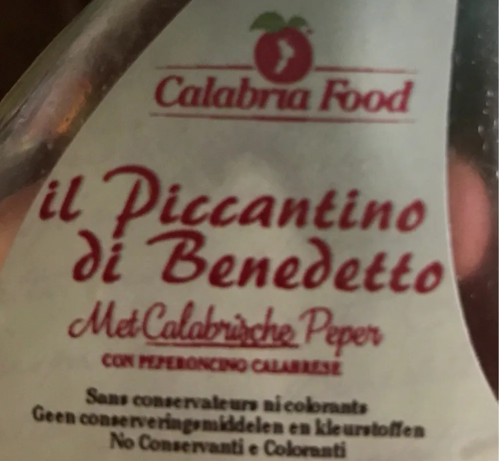 Il piccantino di benedetto
