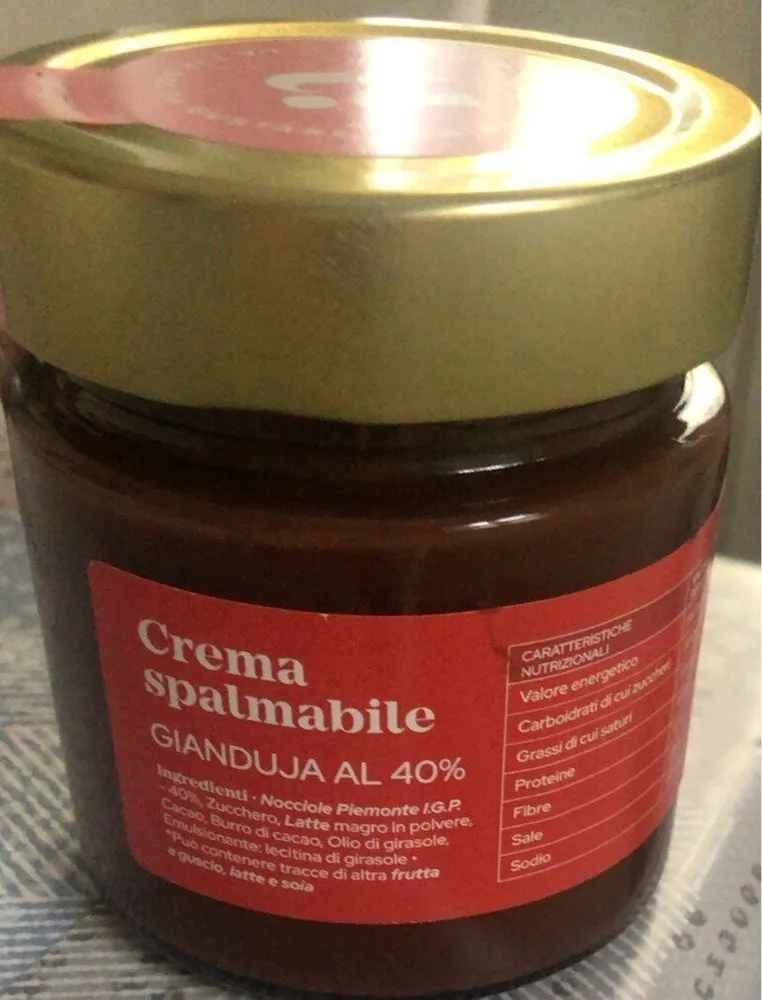 Crema spalmabile Gianduia