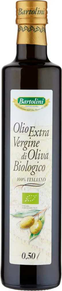 Olio extra vergine di oliva biologico italiano