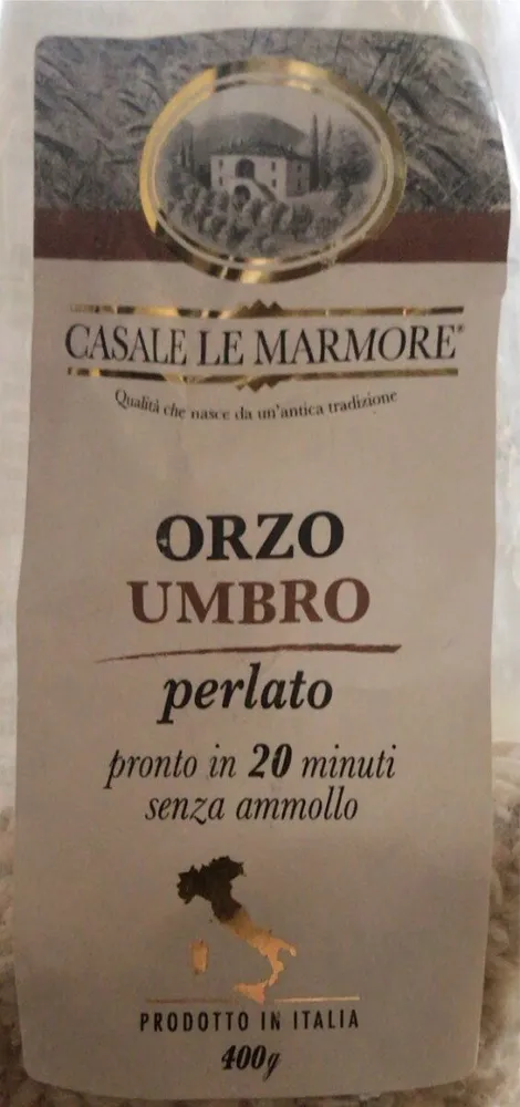 Orzo umbro perlato