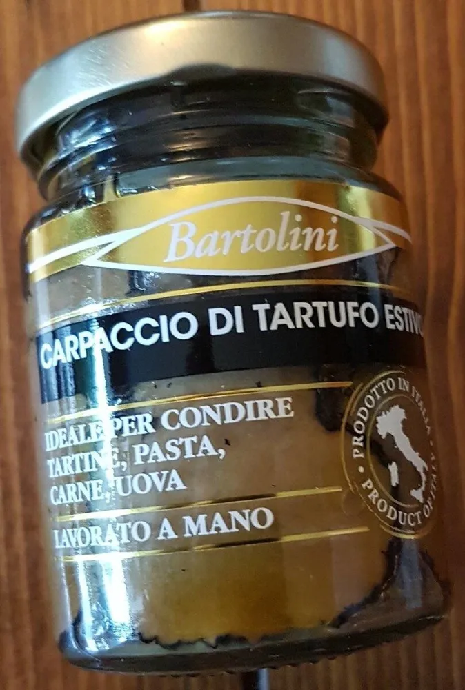 Carpaccio di tartufo estivo