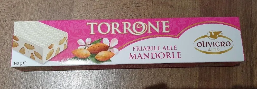 Oliviero Torrone GR. 140 Friabile Mandorla