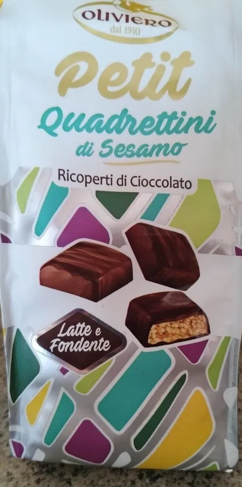 Petit Quadrettini di sesamo