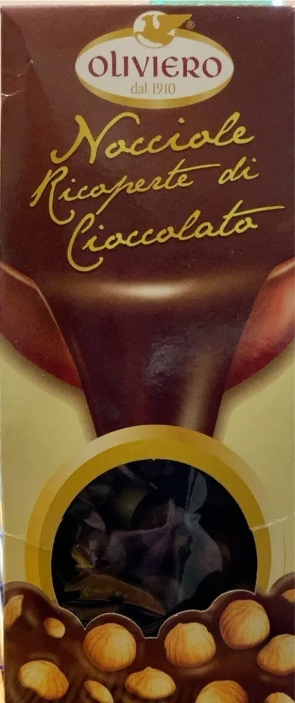 Nocciole ricoperte di cioccolata