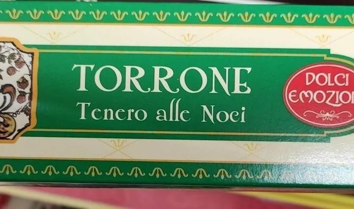 Torrone tenero alle noci