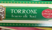Torrone tenero alle noci