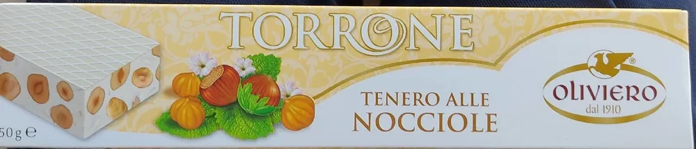 Torrone tenero alle nocciole