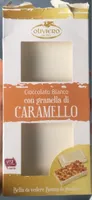 Cioccolato bianco con granella di caramello