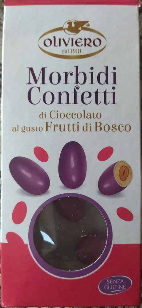 Morbidi Confetti di Cioccolato al gusto di Frutti di Bosco