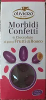 Morbidi Confetti di Cioccolato al gusto di Frutti di Bosco