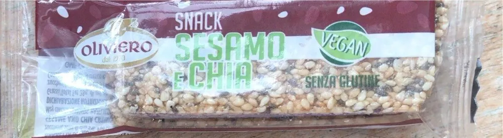 Snack sesamo e chia