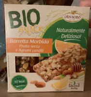 Barretta frutta secca e agrumi canditi