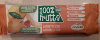 Barretta di frutta disidratata con frutta secca
