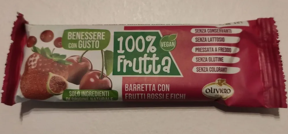 Barretta con frutti rossi e fichi