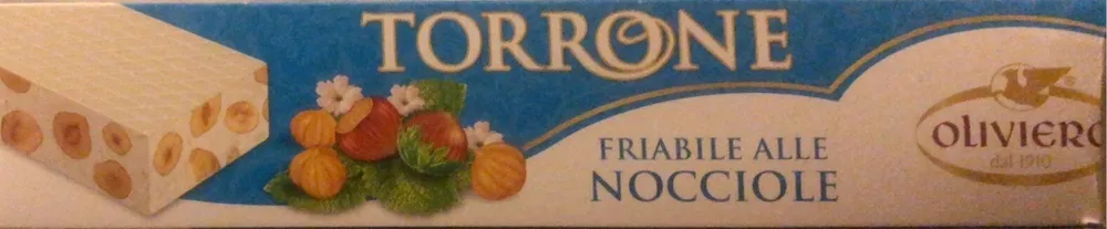 Torrone friabile alle nocciole