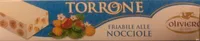Torrone friabile alle nocciole
