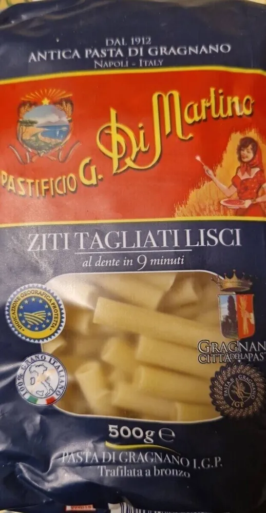 Ziti tagliati lisci