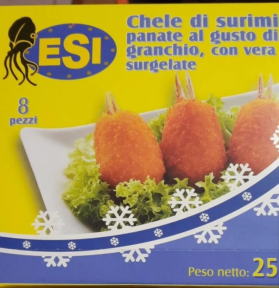 Chele di surimi