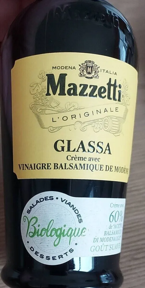 Vinaigre balsanique de modeme