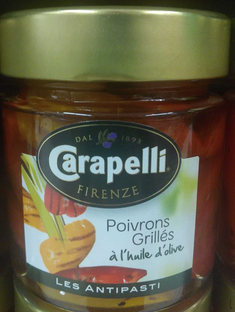 Poivrons grillés à l'huile d'olive