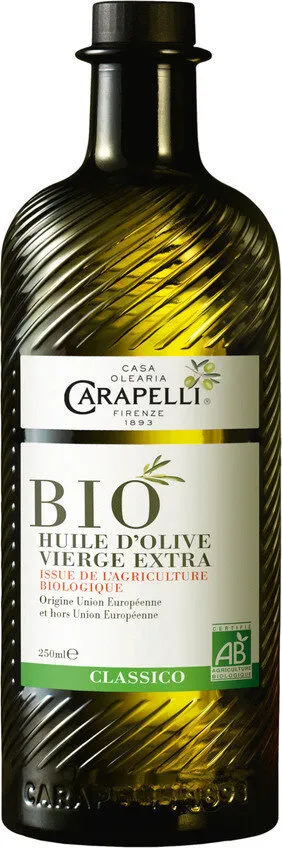 Huile d'olive vierge extra Bio Classico 25 CL
