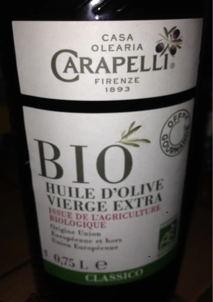 Huile d'olive vierge extra