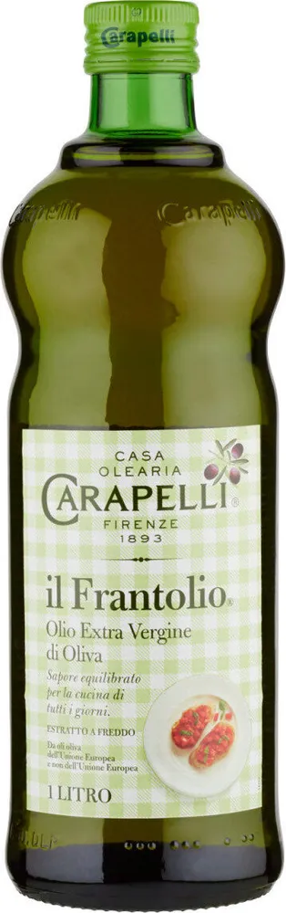 Il frantolio olio extra vergine di oliva