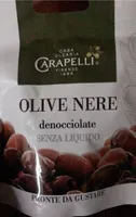 Olive nere denocciolate carapelli