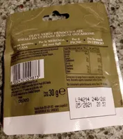 Olive verdi denocciolate senza liquido