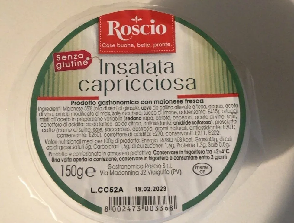Insalata capticciosa