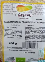 Pangrattato di frumento integrale