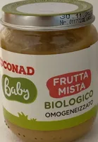 Omogeneizzato frutta mista biologico