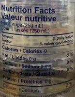 Carbonated natural spring water