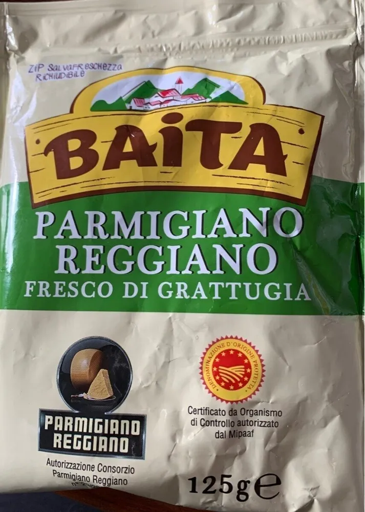 Parmigiano Reggiano fresco di grattugia