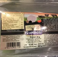 Mozarella tartufella di latte di bufala al tartufo nero (1,2%)