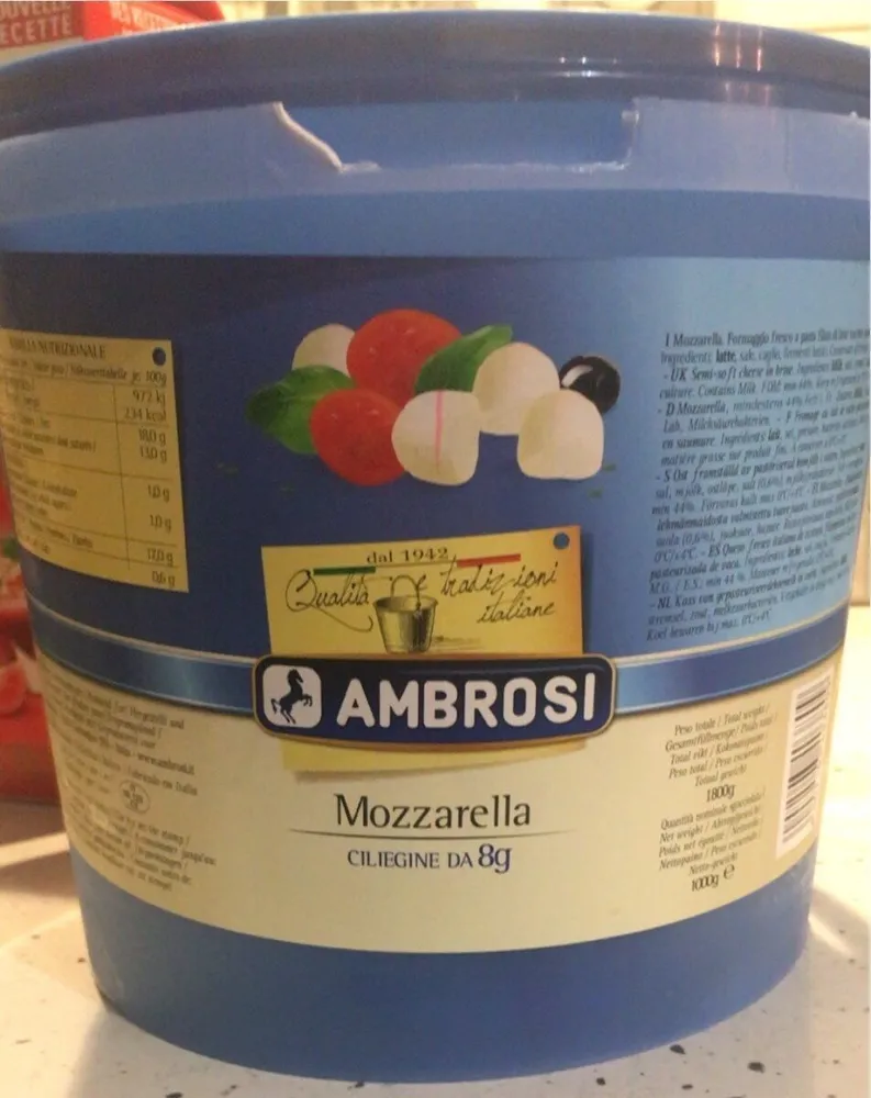 Mozzarella billes 8 gr