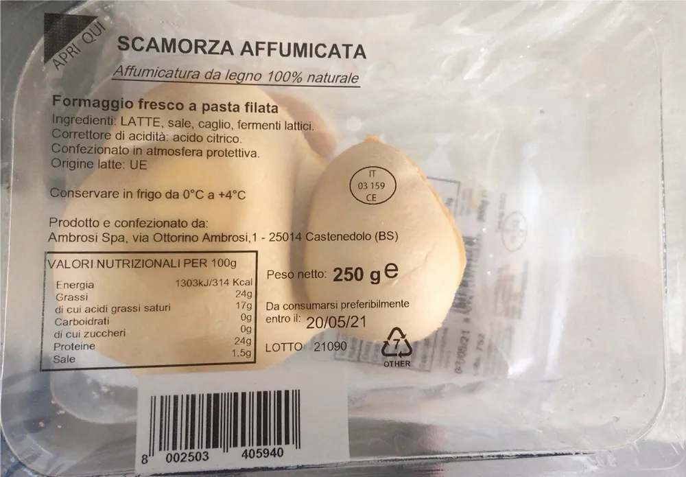 Scamorza affumicata